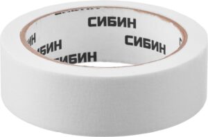 СИБИН 30 мм х 25 м, креповый, Малярный скотч (12111-30)