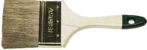 STAYER LASUR 100 мм, 4″ смешанная щетина, деревянная ручка, Плоская кисть, STANDARD (01031-100)