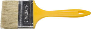STAYER UNIVERSAL 100 мм, 4″ светлая натуральная щетина, пластмассовая ручка, Плоская кисть, MASTER (0107-100)