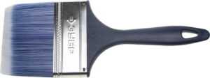 ЗУБР Аква КП-13 100 мм, 4'' искусственная щетина, пластмассовая ручка, Плоская кисть, МАСТЕР (4-01013-100)