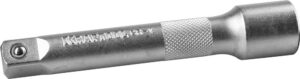 KRAFTOOL 1/2″, 125 мм, прямой удлинитель для торцовых головок (27854-1/2-125)