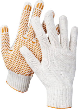 STAYER RIGID, L-XL, мягкое противоскользящее покрытие, ПВХ-гель, 10 пар, перчатки для тяжелых работ (11397-H10)