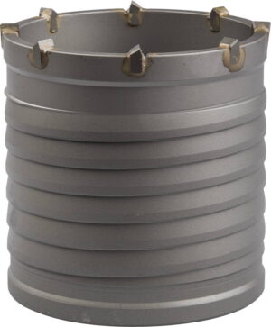 ЗУБР 100 x 100 мм, 12T, конусная посадка, коронка по бетону (29300-100)