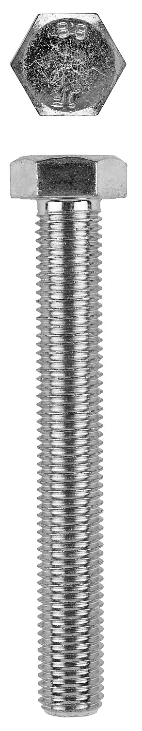 KRAFTOOL DIN 933 кл. пр. 8.8, M12 х 25 мм, болт оцинкованный, 100 шт (303074-12-025)