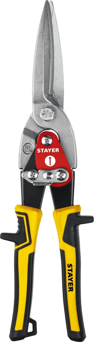 STAYER Cobra 290 мм, Прямые удлинённые ножницы по металлу (23055-29)