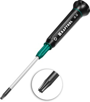 KRAFTOOL Precision TX15, Отвертка для точных работ (25684-15)