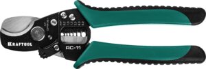 KRAFTOOL RC-11, 2 в 1, кабельные ножницы (22696-2)