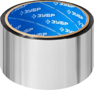 ЗУБР 48 мм, 25 м 50 гр/м2, Металлизированная клеящая лента, ЭКСПЕРТ (12260-50-25)