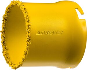 STAYER 67 мм, L - 55 мм, карбид-вольфрама, кольцевая коронка (33345-67)