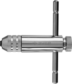 ЗУБР M3-M10, метчикодержатель с храповым механизмом и реверсом, Профессионал (28137-85)